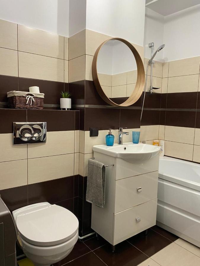 Aparthotel City Center Targu Ocna ภายนอก รูปภาพ